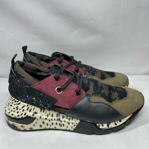 Steve Madden Camouflage and Animal Print Sneakers
